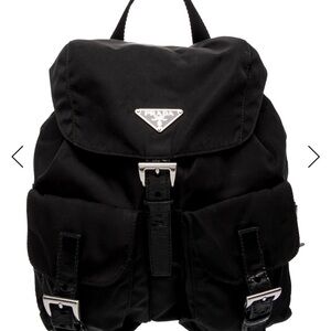 Prada Black Women's Backpack